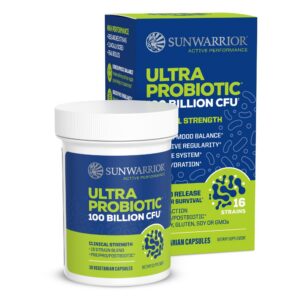 Version 1.0.0 Frasco de probiótico 100 mil millones UFC con 14 cepas para salud intestinal