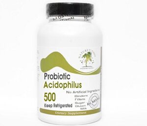 Probiótico Acidófilus Naturetition 100 cápsulas para salud intestinal