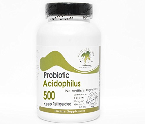 Probiótico Acidófilus Naturetition 100 cápsulas para salud intestinal