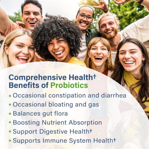 Probiótico para aliviar gases, hinchazón y estreñimiento