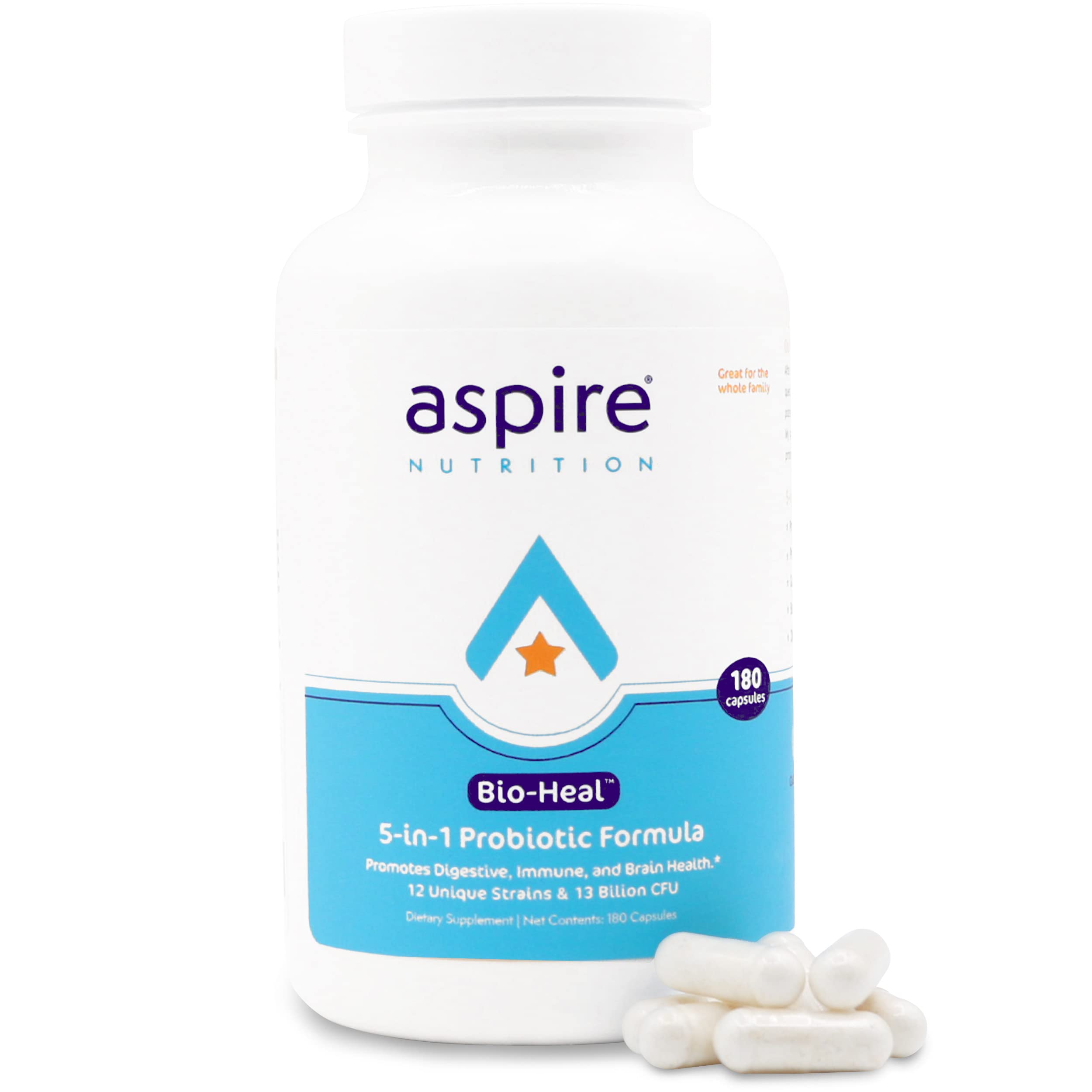 Aspire Nutrition Probiotic Bio-Heal 5 in 1