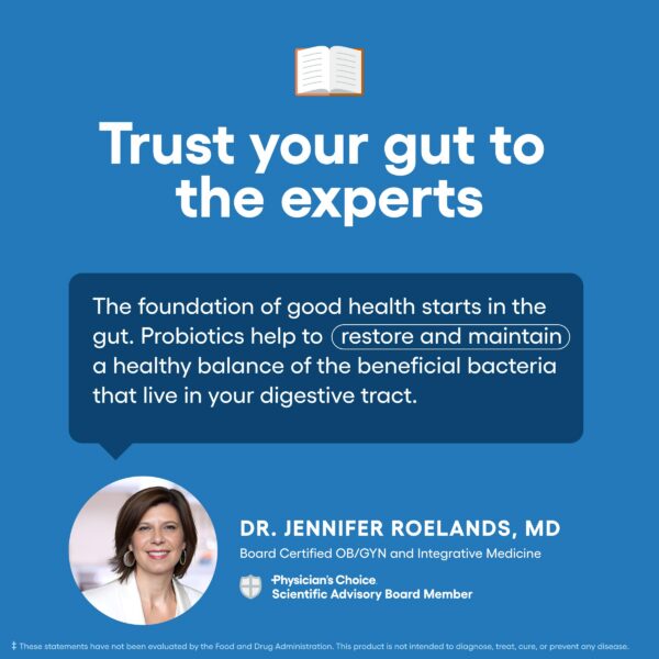 Probiótico clínicamente probado para digestión y sistema inmune