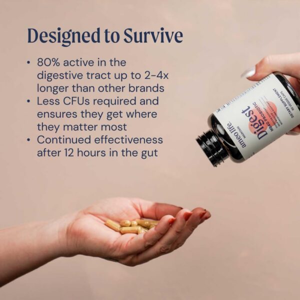 Probiótico para mujeres y hombres MB40 sin gluten