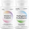 Probiótico para mujeres y multivitamínico metilado envitamin