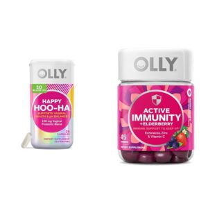 Version 1.0.0 Probiótico OLLY Happy Hoo-Ha para salud vaginal en cápsulas