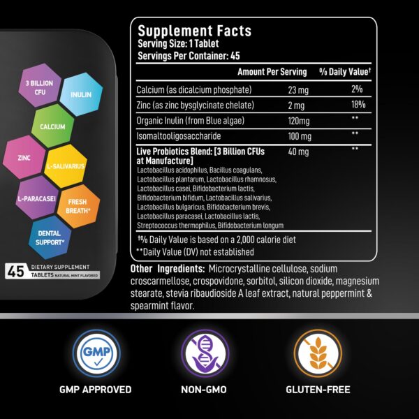 Probiótico oral y suplementos de azafrán para salud integral