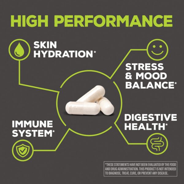 Etiquetas y detalles del probiótico Sunwarrior para sistema inmune