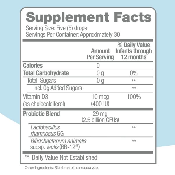 Cuentagotas de Culturelle Baby Probiotic Drops 9ml