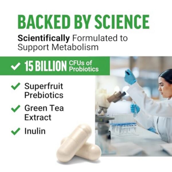 Version 1.0.0 Probióticos Force Factor 7 cepas alivio gases e hinchazón