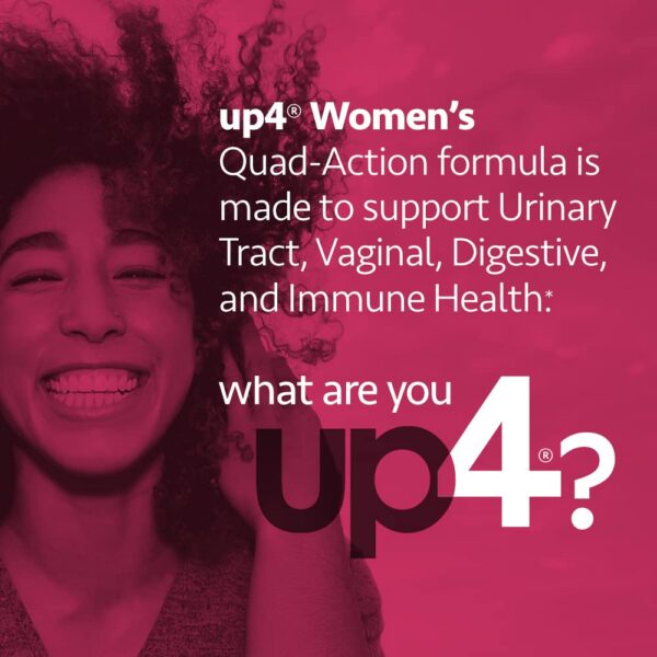 Probióticos para mujer up4 50 mil millones CFU suplemeto digestivo