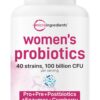 Probióticos para mujeres Micro Ingredients 100 billones UFC