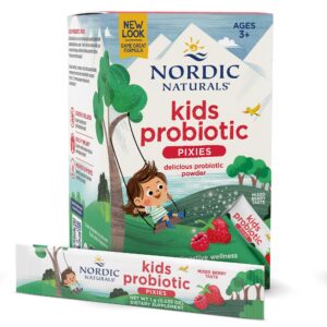Probioticos Nordic Naturals para niños mezcla bayas 30 sobres