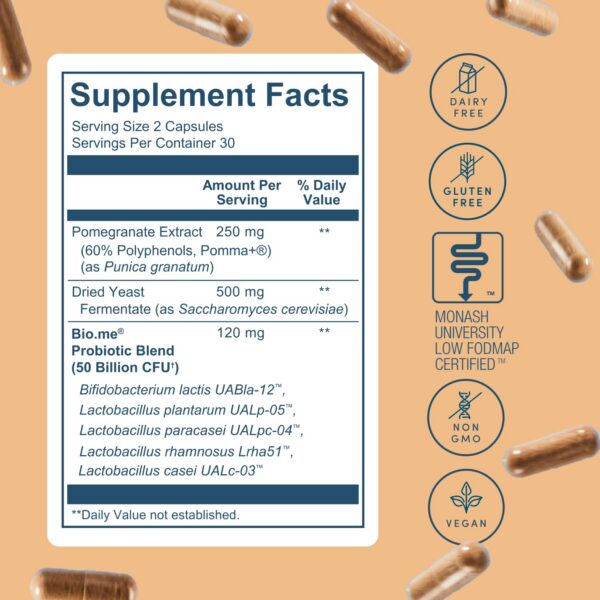 Version 1.0.0 Probióticos y prebióticos Synbiotic mezcla 3 en 1 avanzada