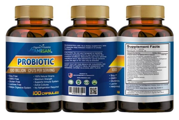 Version 1.0.0 Probióticos y prebióticos VITAMISAN cápsulas