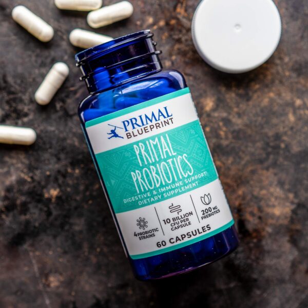 Version 1.0.0 Probióticos Primal Blueprint con prebióticos para adultos