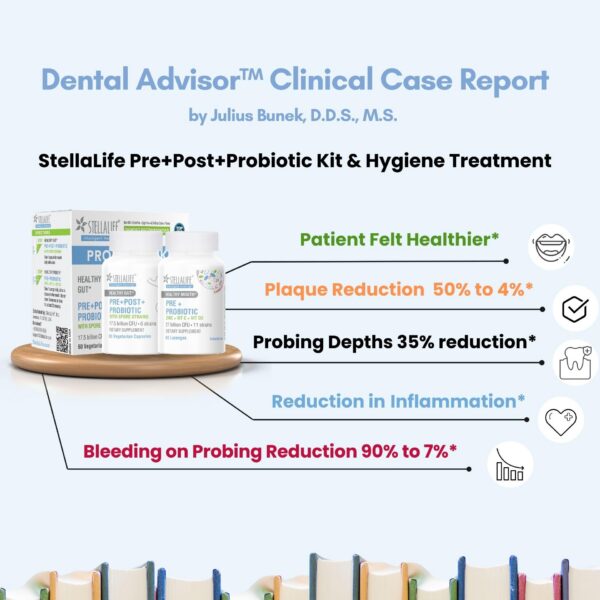 Probióticos StellaLife para salud oral y digestiva