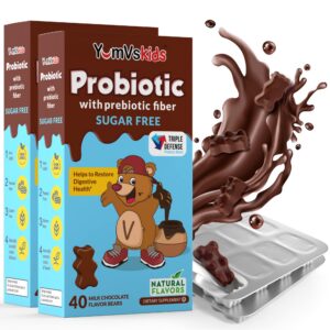 Probióticos YUM-V'S para niños en paquete
