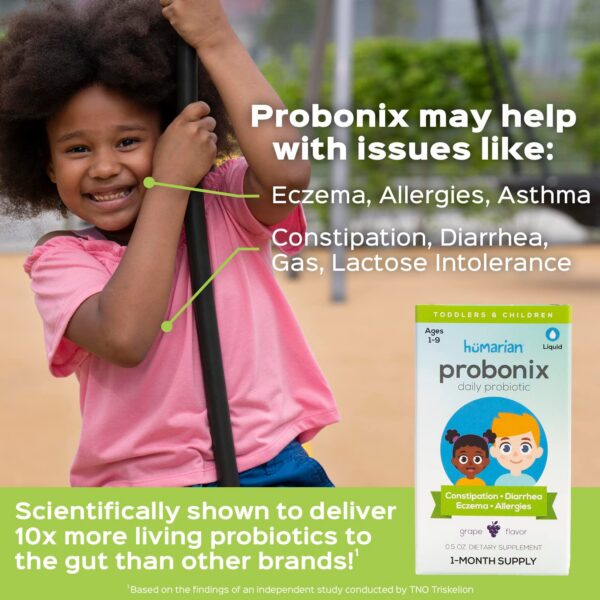 Probióticos para niños Probonix 8 cepas en gotas líquidas