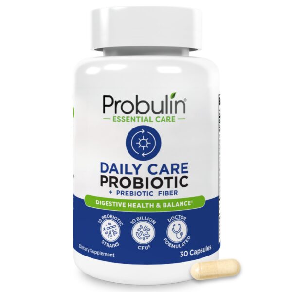 Probulin cápsulas probióticas diarias apoyo digestivo salud
