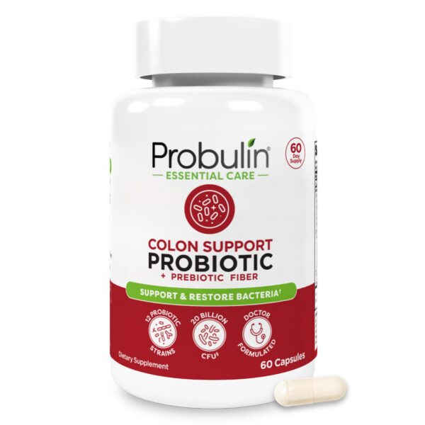 Probulin Colon Support probiótico vegano 60 cápsulas