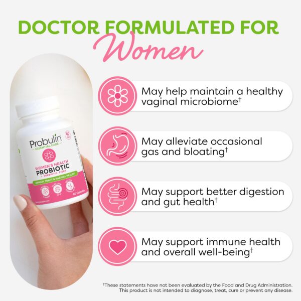 Version 1.0.0 Probulin probióticos veganos mujeres beneficio sistema inmune