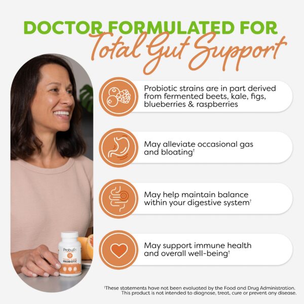 Version 1.0.0 Probulin suplementos para gases y distensión ocasional