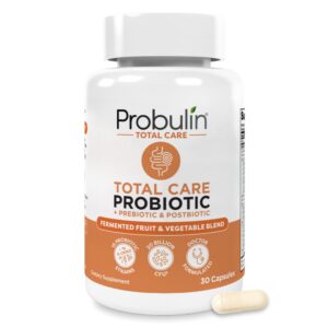 Version 1.0.0 Probulin Total Care probiótico vegano 30 cápsulas