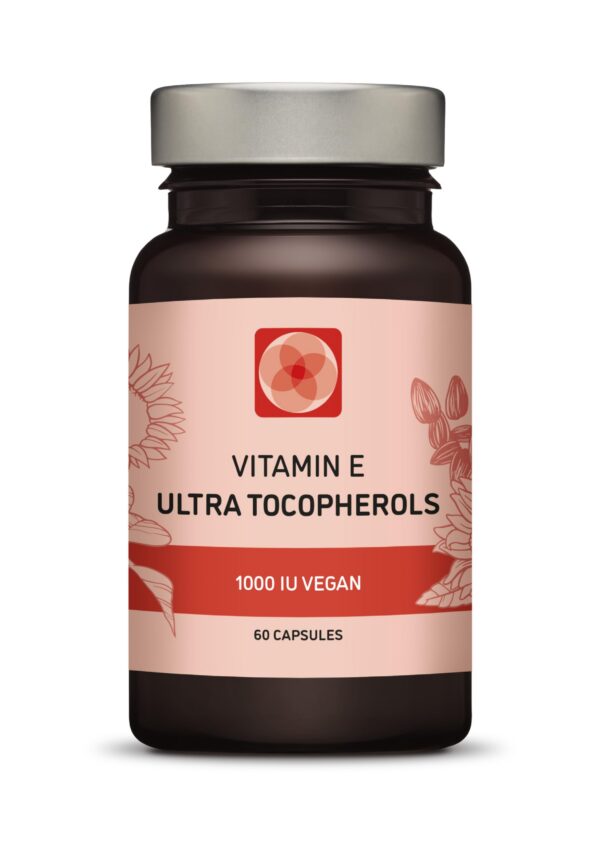 Procapsin Vitamina E 1000 UI cápsulas veganas frente de envase