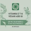 Frasco de cápsulas Procapsin Vitamin E