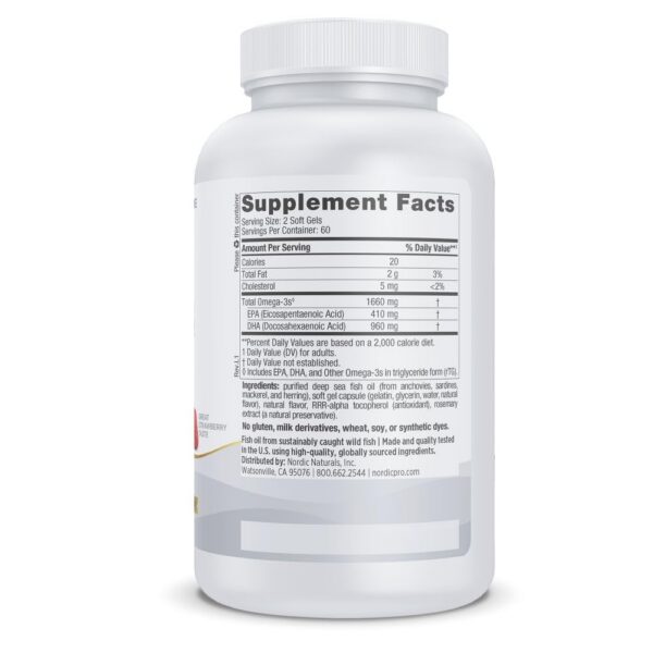 Version 1.0.0 Close-up de las softgels ProDHA 1000