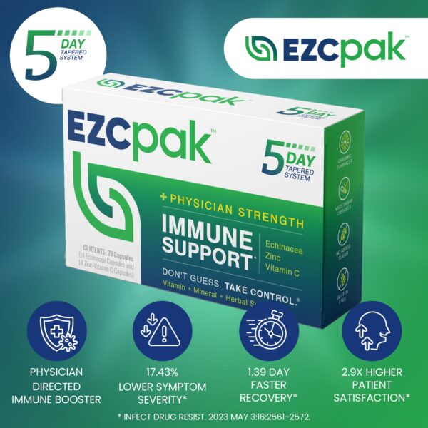 Producto apoyo sistema inmune EZC Pak 5 días
