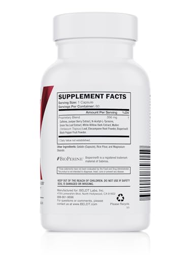 Version 1.0.0 Producto BELDT Labs para pérdida de peso y energía