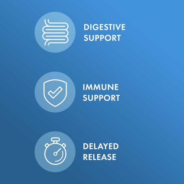 Cápsulas probióticas para salud digestiva e inmune