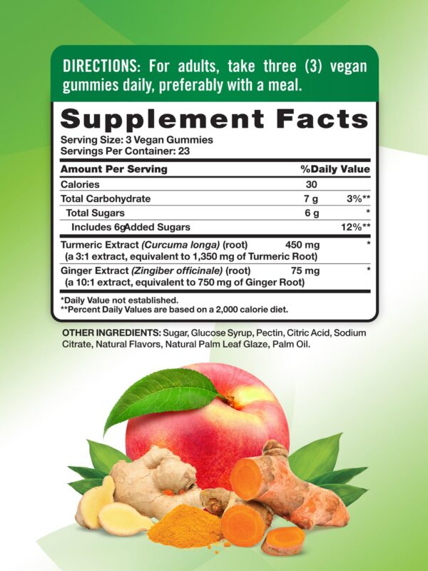 Producto gomitas Nature's Truth close up etiquetas