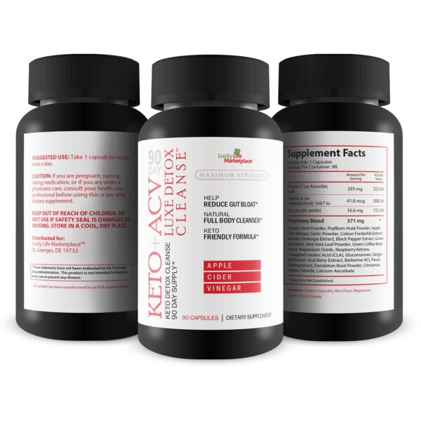 Version 1.0.0 Producto Keto Detox para limpieza corporal