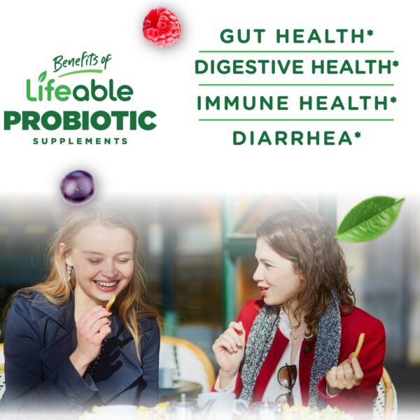 Version 1.0.0 Producto Lifeable probiótico en gomitas para hombres y mujeres