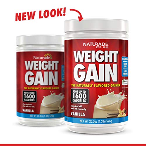 Producto Naturade para aumento de peso sabor vainilla