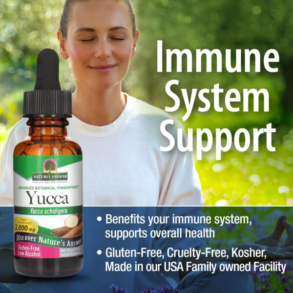 Producto Nature's Answer extracto de raíz de yuca