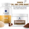 Producto nootrópico melena de león con bio perine