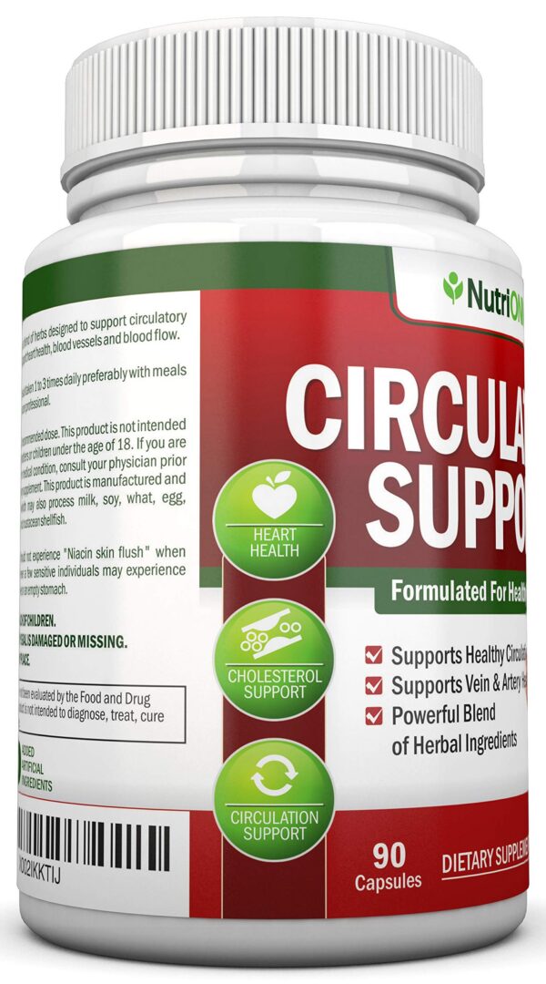 Version 1.0.0 NutriONN producto para circulación sanguínea y comodidad en piernas