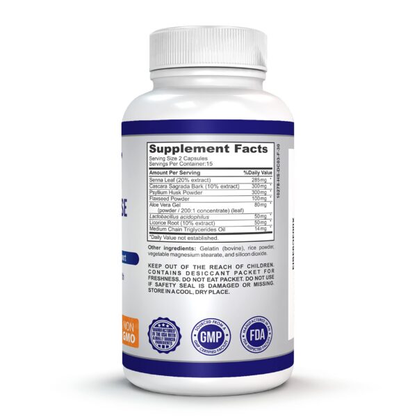 Producto O!VITA suplemento limpieza colon 30 cápsulas