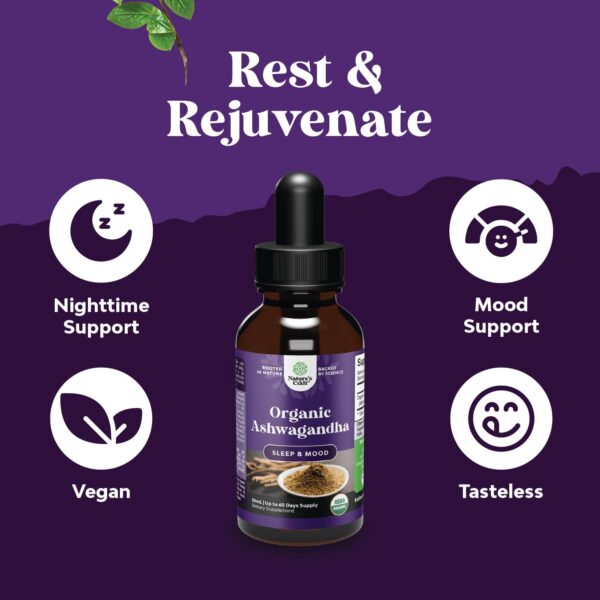 producto orgánico natures craft gotas de ashwagandha