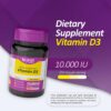 Producto Prati Donaduzzi vitamina D3 10,000 UI cápsulas