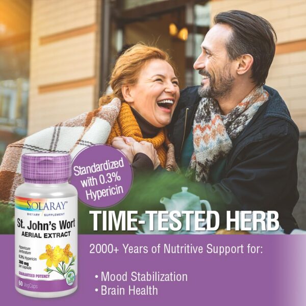 Version 1.0.0 Producto Solaray hierba de San Juan 300 mg