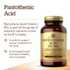 Producto Solgar vitamina B5 ácidos pantoténico envase superior