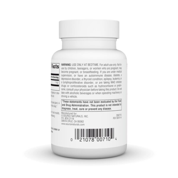 Version 1.0.0 Producto Source Naturals melatonina 1mg para dormir mejor