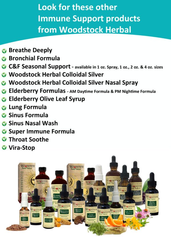 C&F Apoyo Estacional suplemento herbal para sistema inmunológico