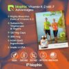 Producto suplemento vitamina K2 MK-7 biophix