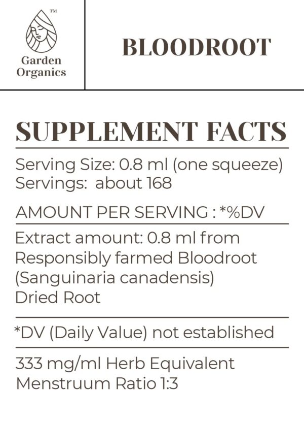 Version 1.0.0 Producto tintura raíz de sangre 100% natural sin alcohol 120 ml