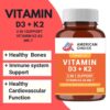 Caja producto vitamina D3 K2 para soporte inmunológico